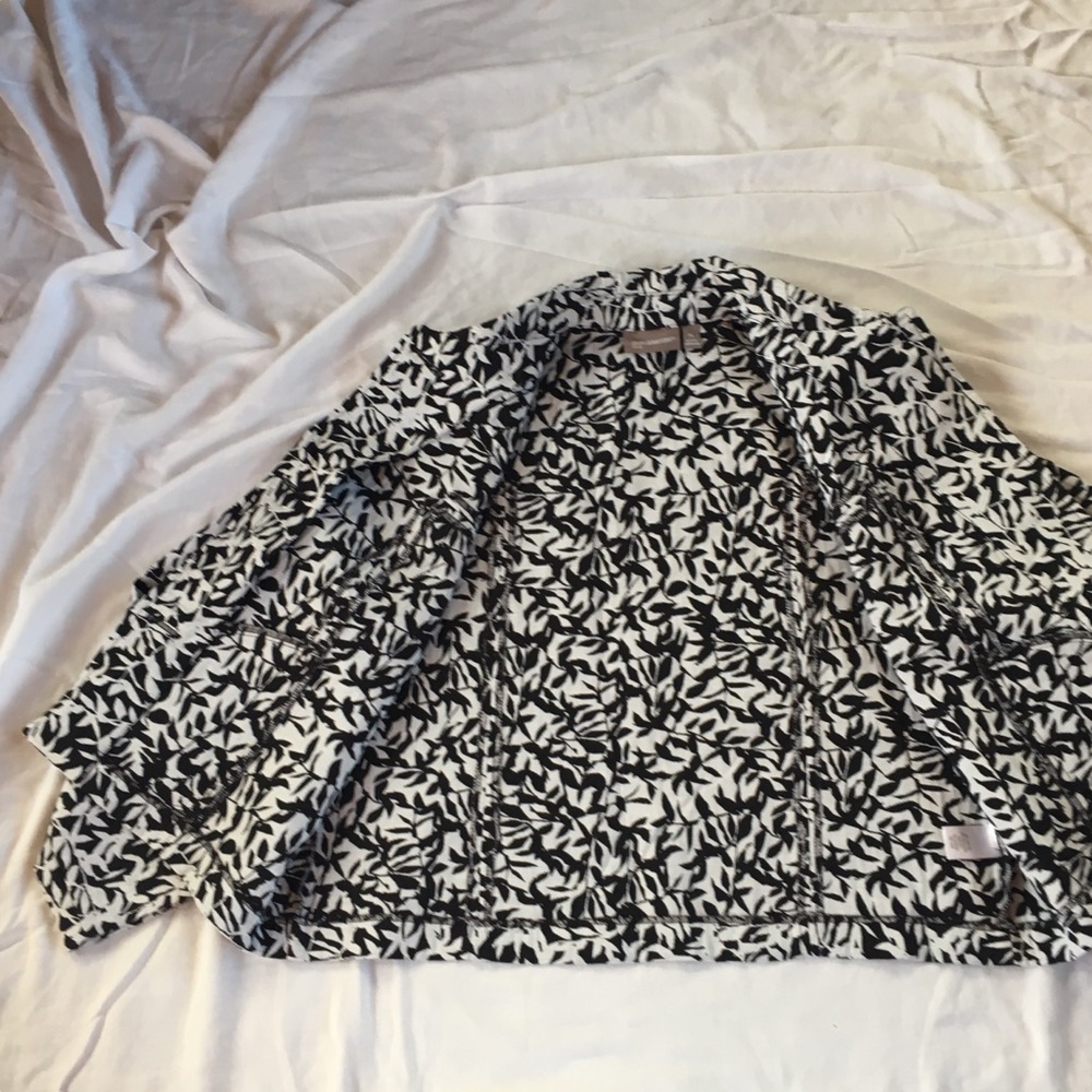 Croft & Barrow petite large top blazer jacket NWT - Picture 4 of 8